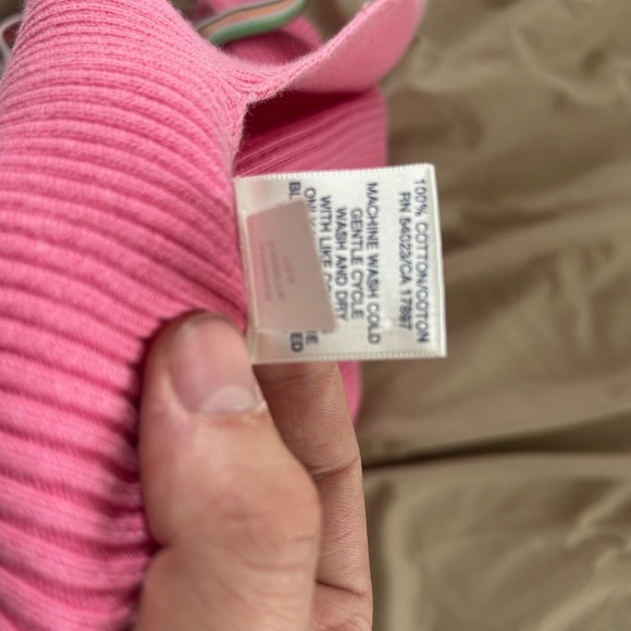 Old Navy Brand Pink Active Ribbed Patterned Tank Top Sz XL - Picture 6 of 6